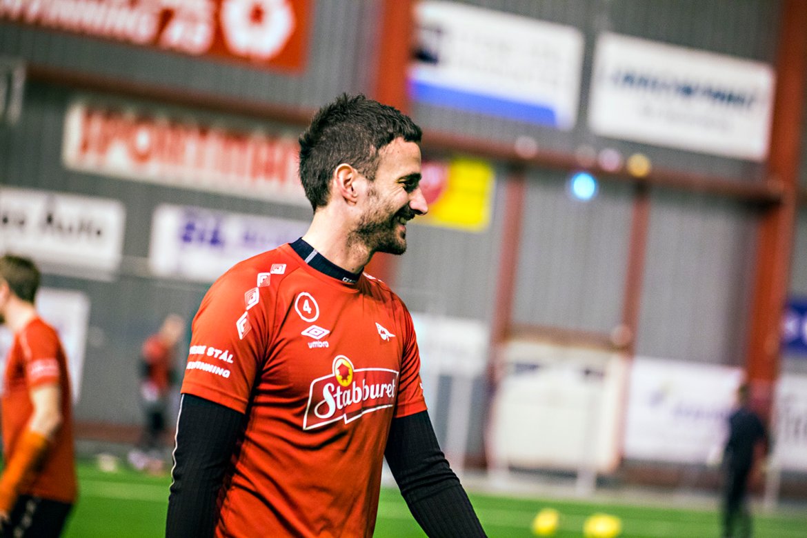 Mislav Leko på trening