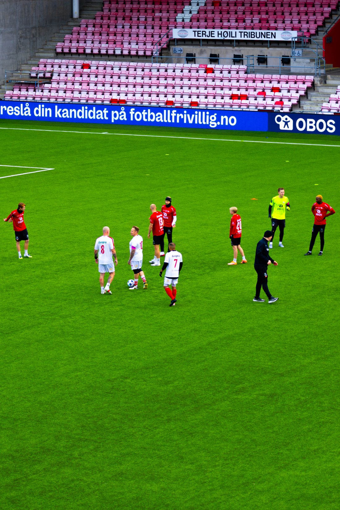 Det ble spilt derby på Stadion i dag.