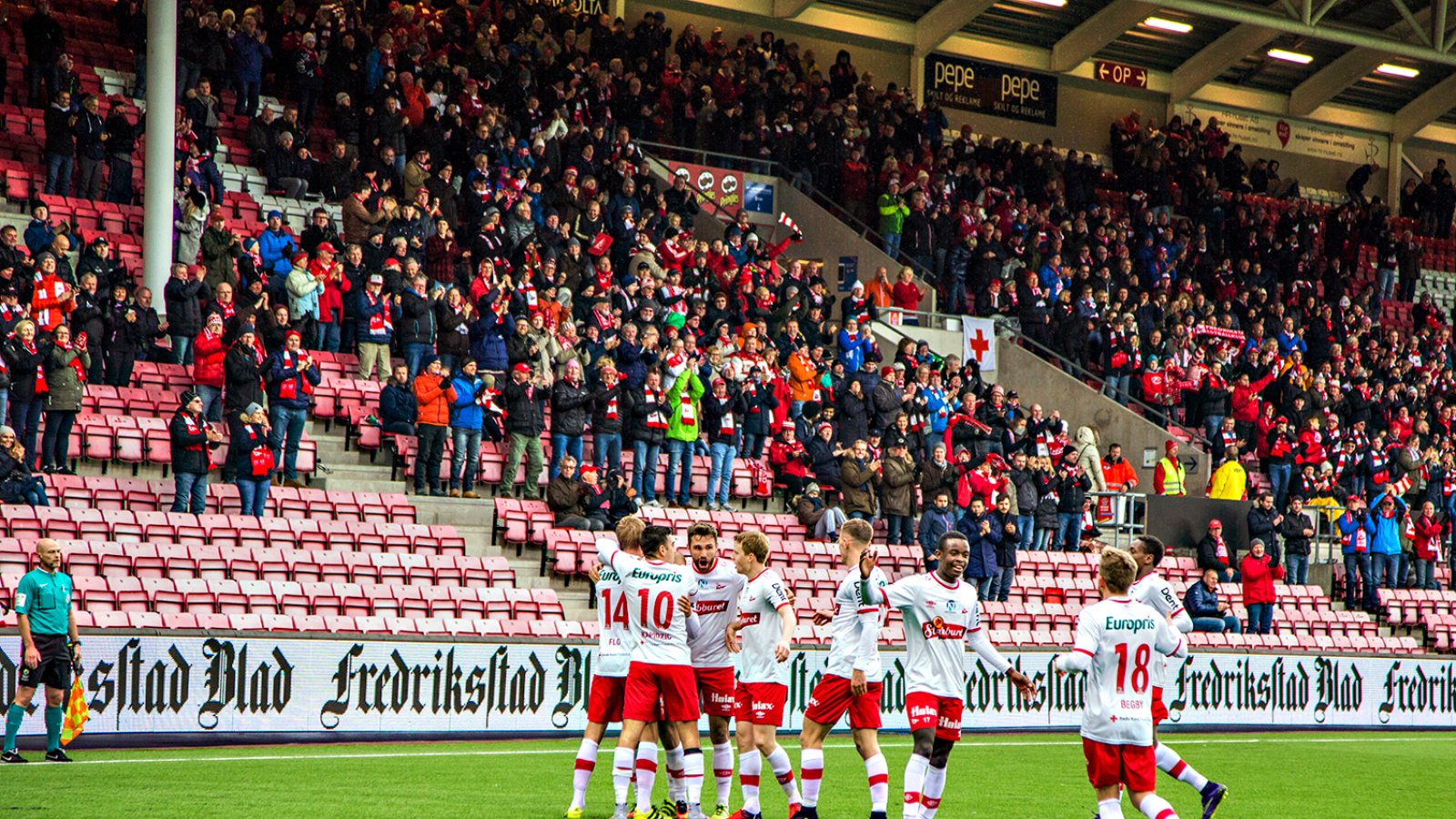 FFK - Kongsvinger 1-1 2016 FFK jubler for mål