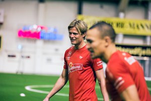 Andreas Aalbu på trening