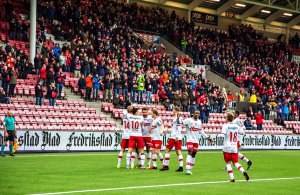 FFK - Kongsvinger 1-1 2016 FFK jubler for mål