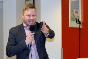 Jostein Lunde ble valgt som ny styreleder i FFK på årsmøtet 2. mars 2017
