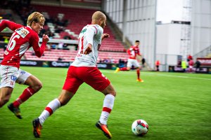 FFK - Kongsvinger 1-1 2016 Kristian Brix angriper