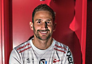 Mislav Leko er ny FFK-spiller gjennom "Jeg er med"-kampanjen.