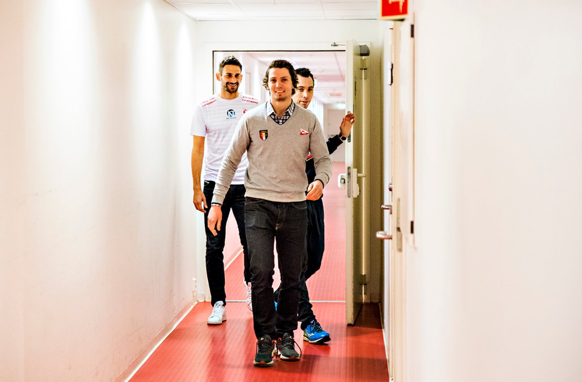 Joacim Heier klar til å presentere Folkets Spiller