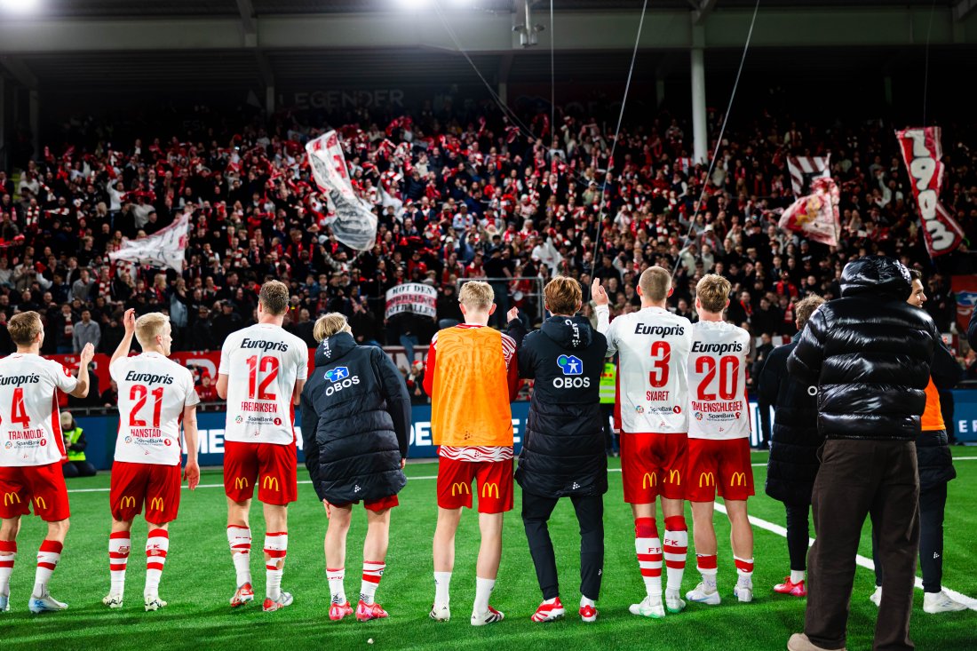 Vi har et publikumssnitt på over 10 500 på de første seks hjemmekampene. (Foto: Qwerty AS)