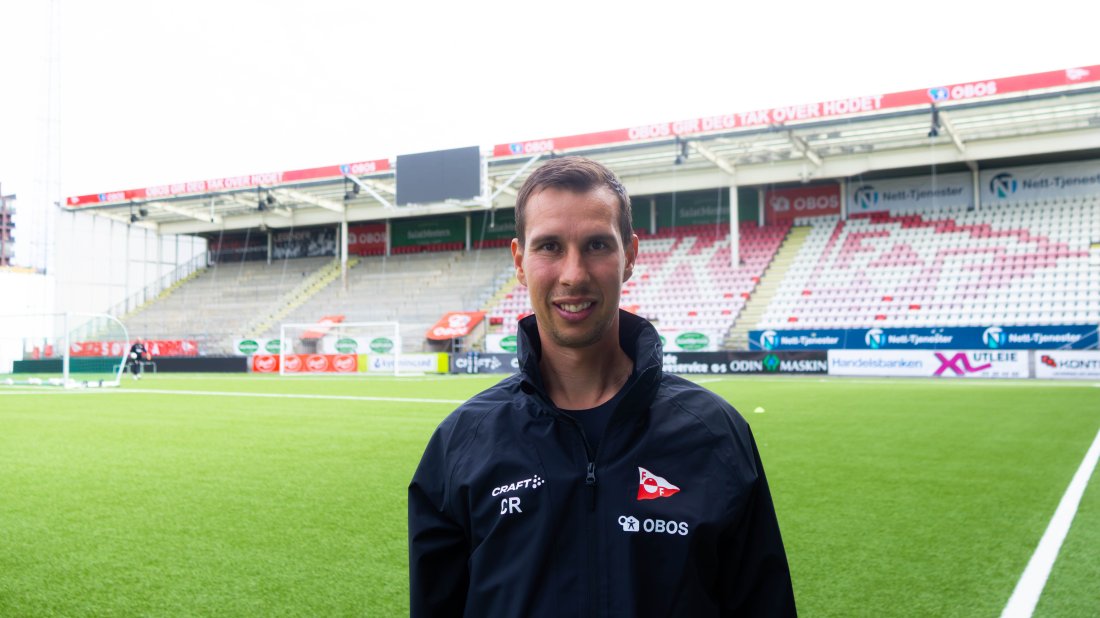 Røjkjær leder sin første FFK-trening i dag, onsdag.