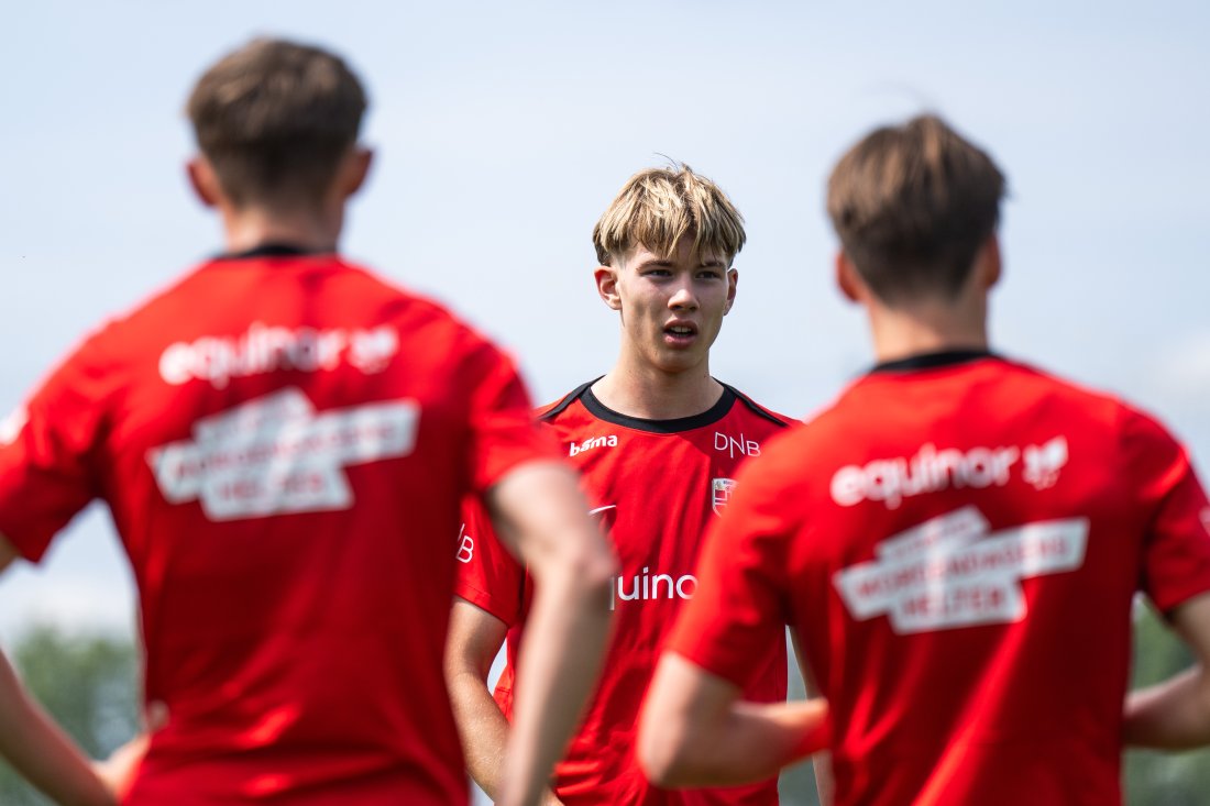 Norbye er for øyeblikket på samling med Norge G19, der han er kaptein. (Foto: Bildbyrån / Mathias Bergeld)