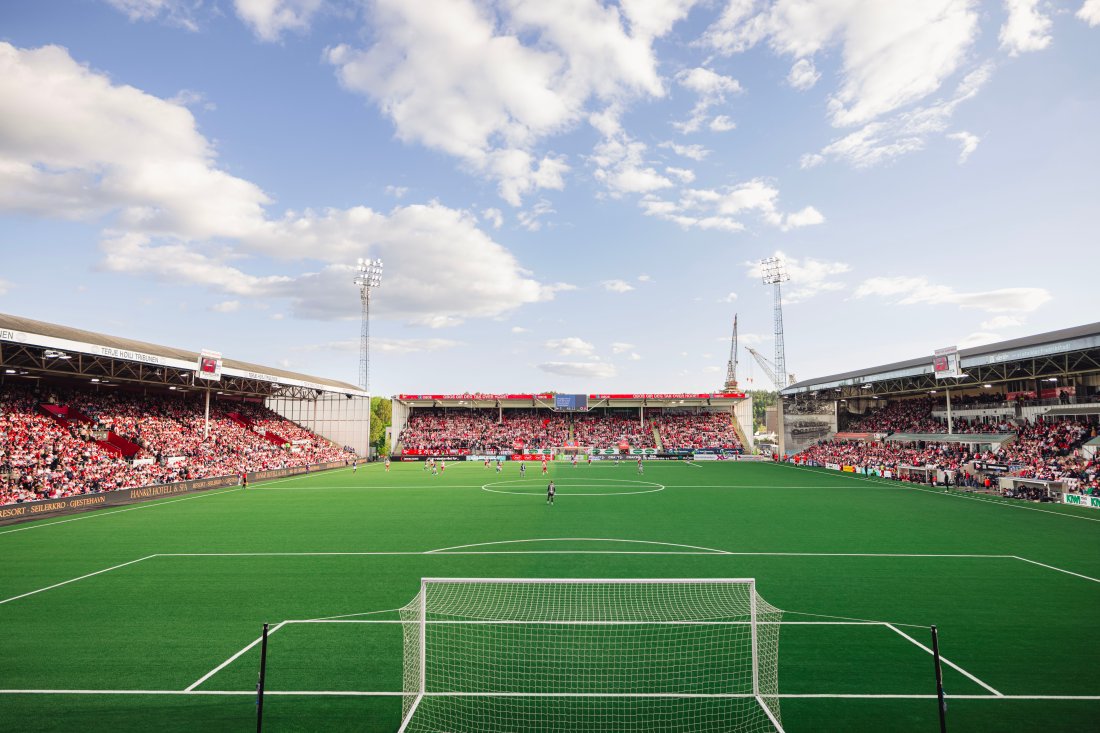 16. mai er neste kamp. Vi møter HamKam på Stadion. (Foto: Qwerty AS)