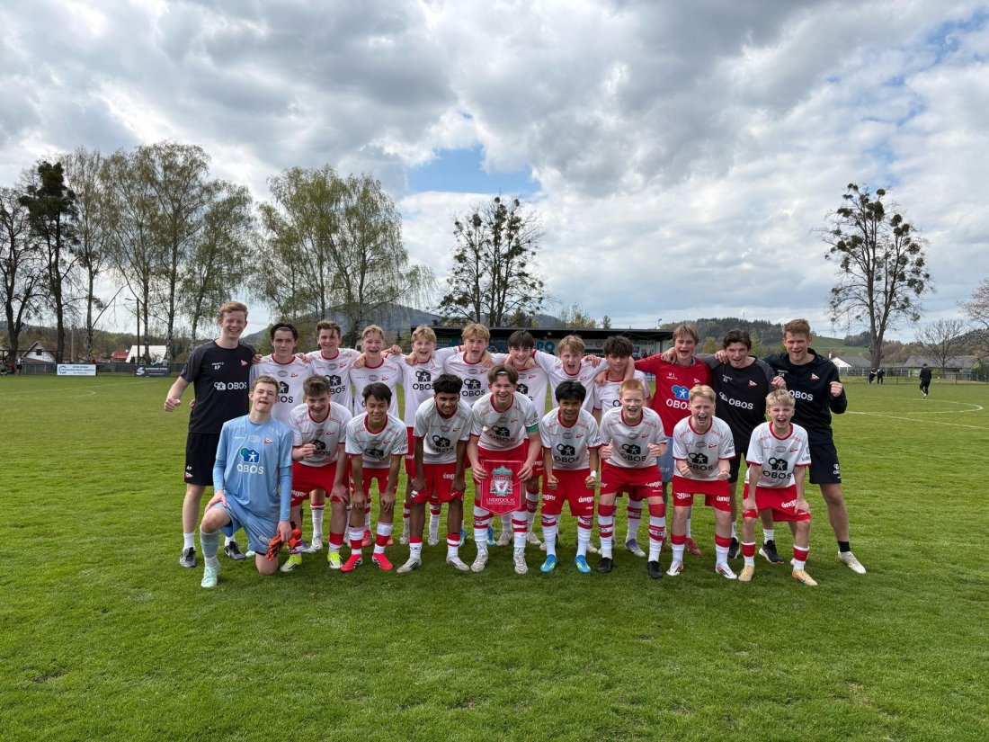 G15 på Ostrava Cup i Tsjekkia etter 1-0 seier over Liverpool