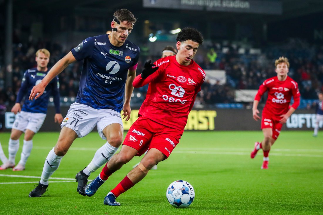 Salim Laghzaoui mister dagens kamp grunnet en skade. (Foto: NTB)
