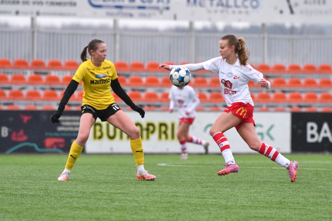 Det sto 0-0 etter de første 45 minuttene.