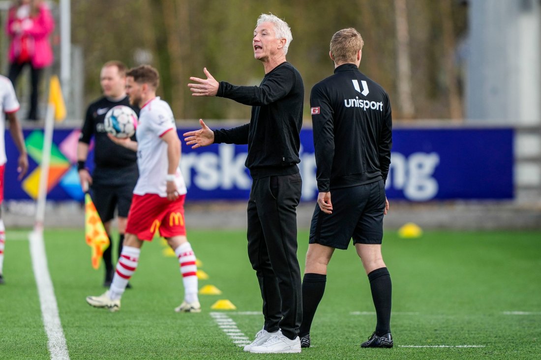 Jørgen Wålemark har fått en perfekt start på sin jobb som FFK2-trener. (Foto: Heiko Junge / NTB)