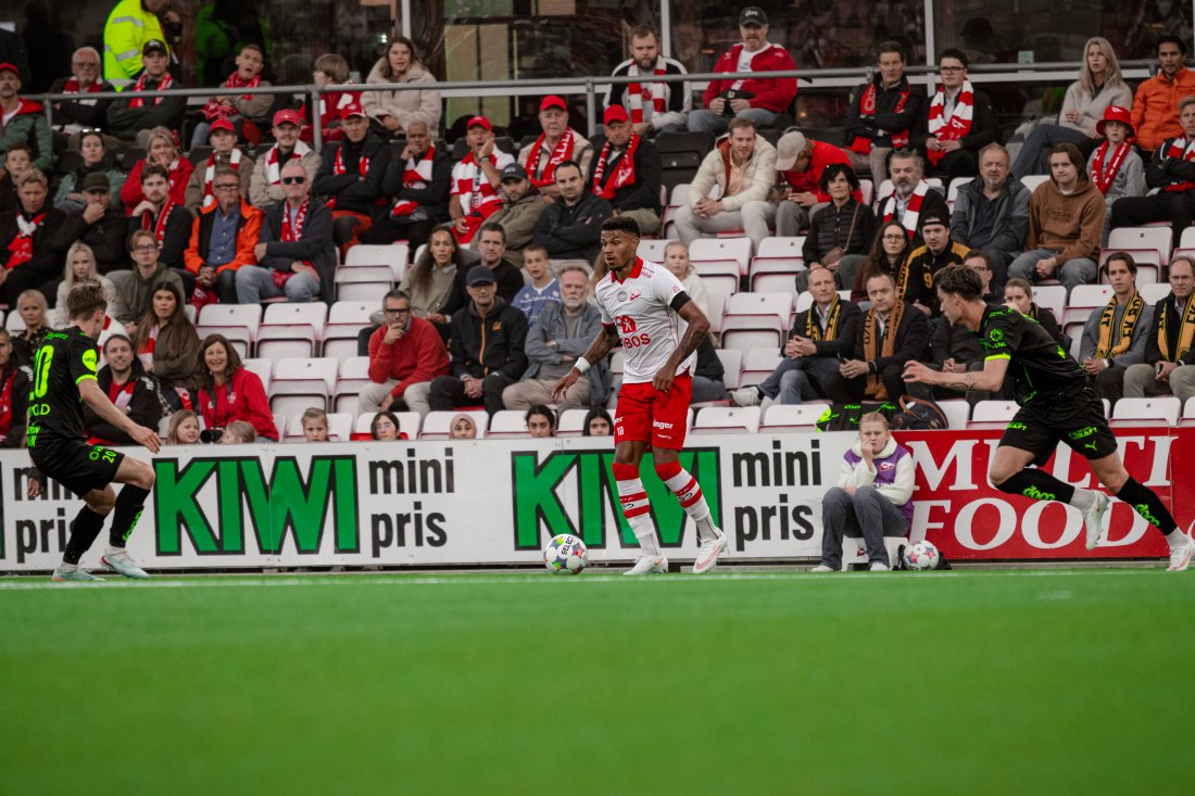 Bryan Fiabema debuterte for FFK i kveld. (Foto: Jonas Fjeld / Qwerty AS)