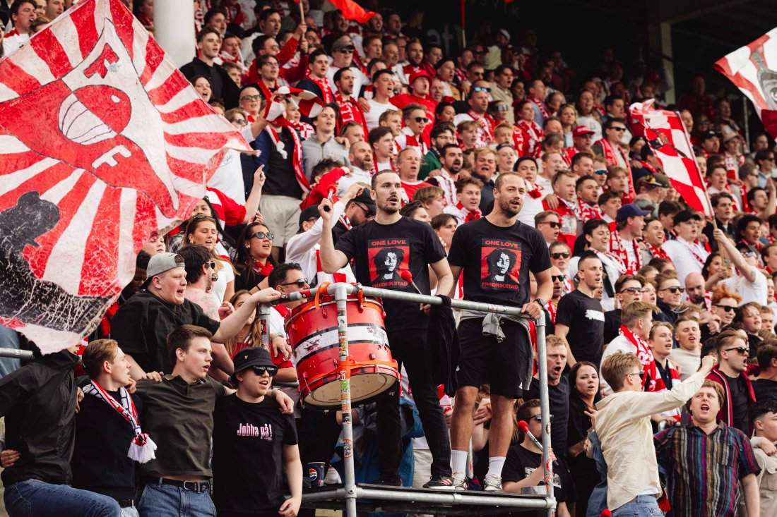 Sørsia går mot stappfullt mot HamKam den 16. mai. (Foto: Qwerty AS)