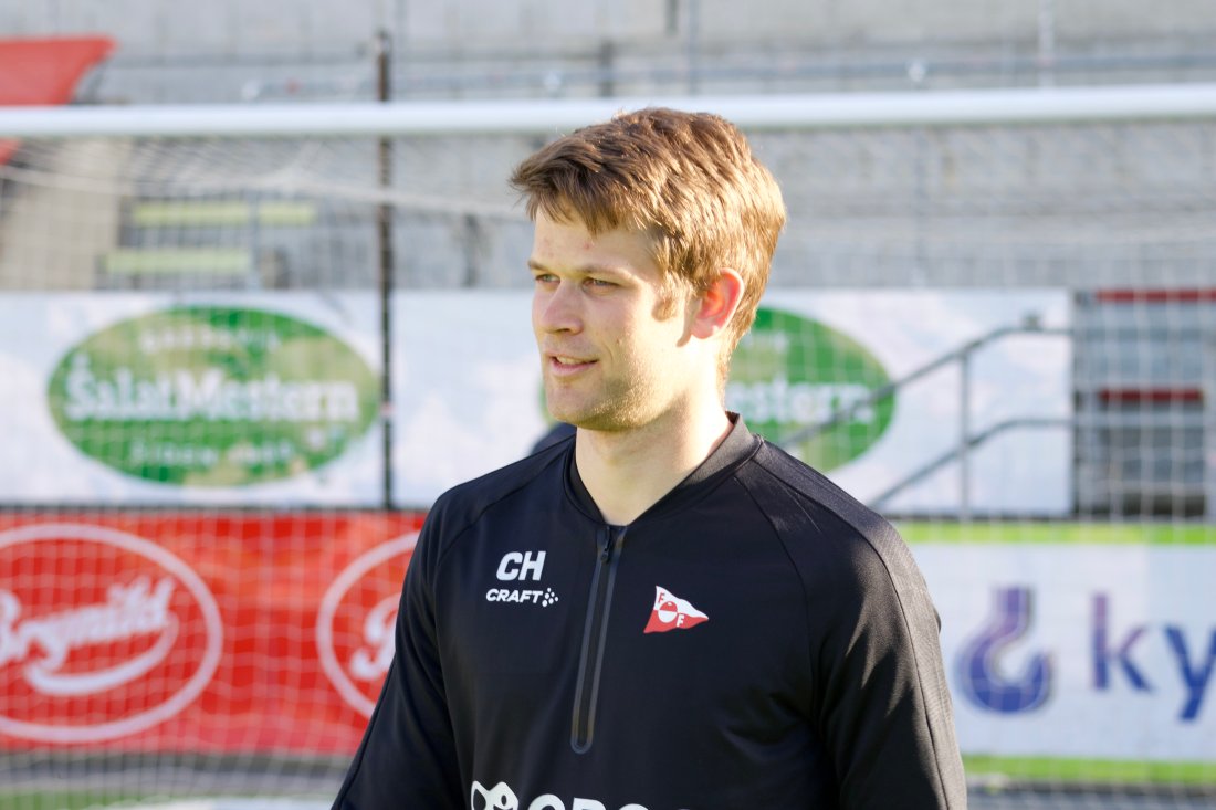 Vår keepertrener i akademiet, Christian Hafstad