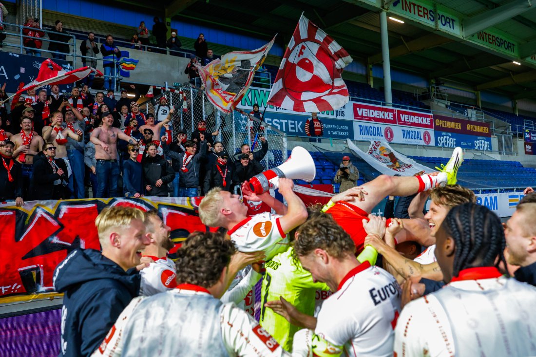 Vi håper på mer jubel på Stadion på søndag. (Foto: Svein Ove Ekornesvåg / NTB)