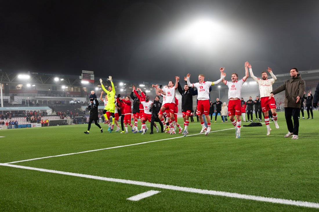 Vi håper å slå tilbake når vi møter KFUM i kvartfinalen av NM 2026 på torsdag. Tre dager senere møtes vi i serien. (Foto: Qwerty AS)