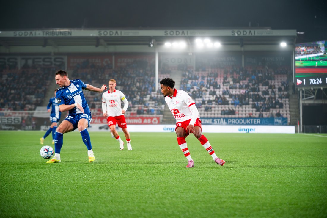 Fanuel Ghebreyohannes fikk sjansen fra start. (Foto: Qwerty AS)
