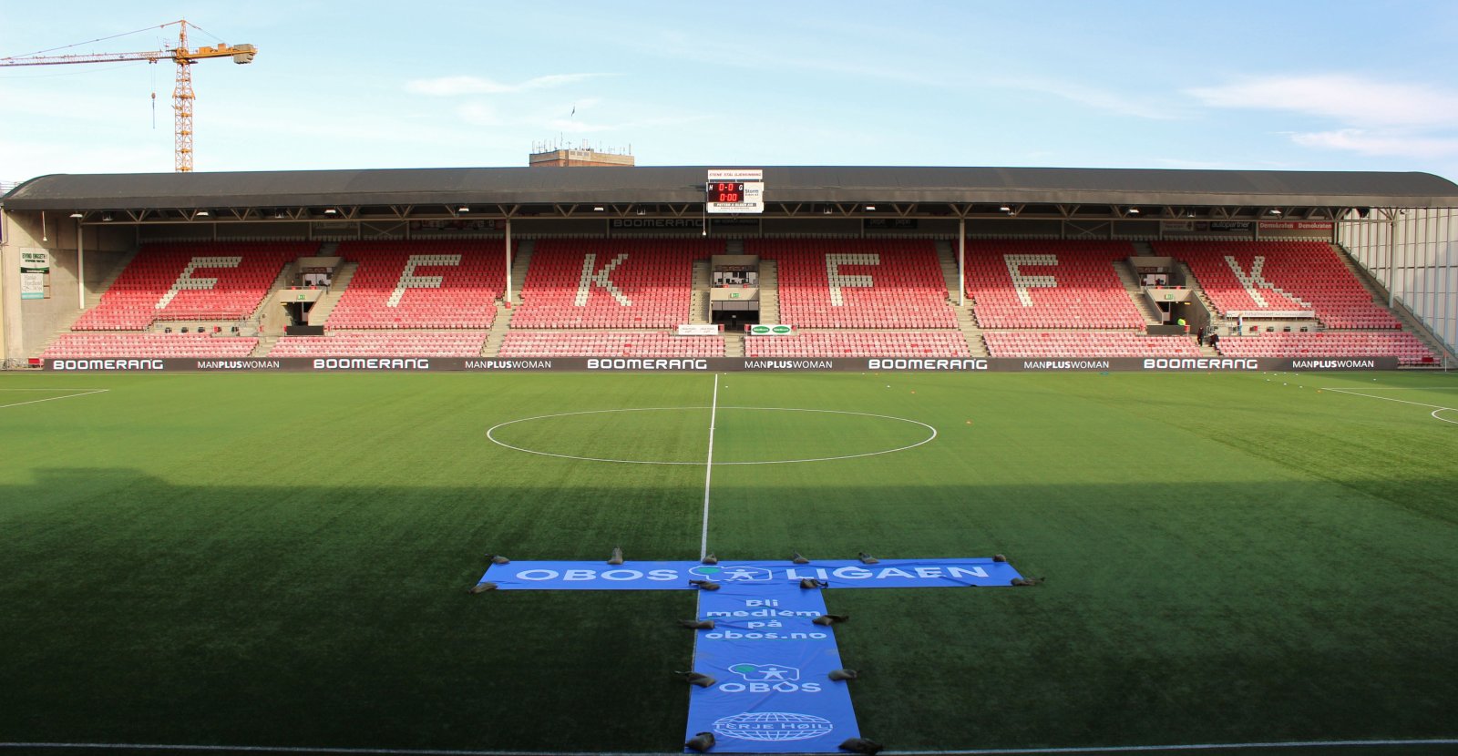 Fredrikstad Stadion før avspark 2017