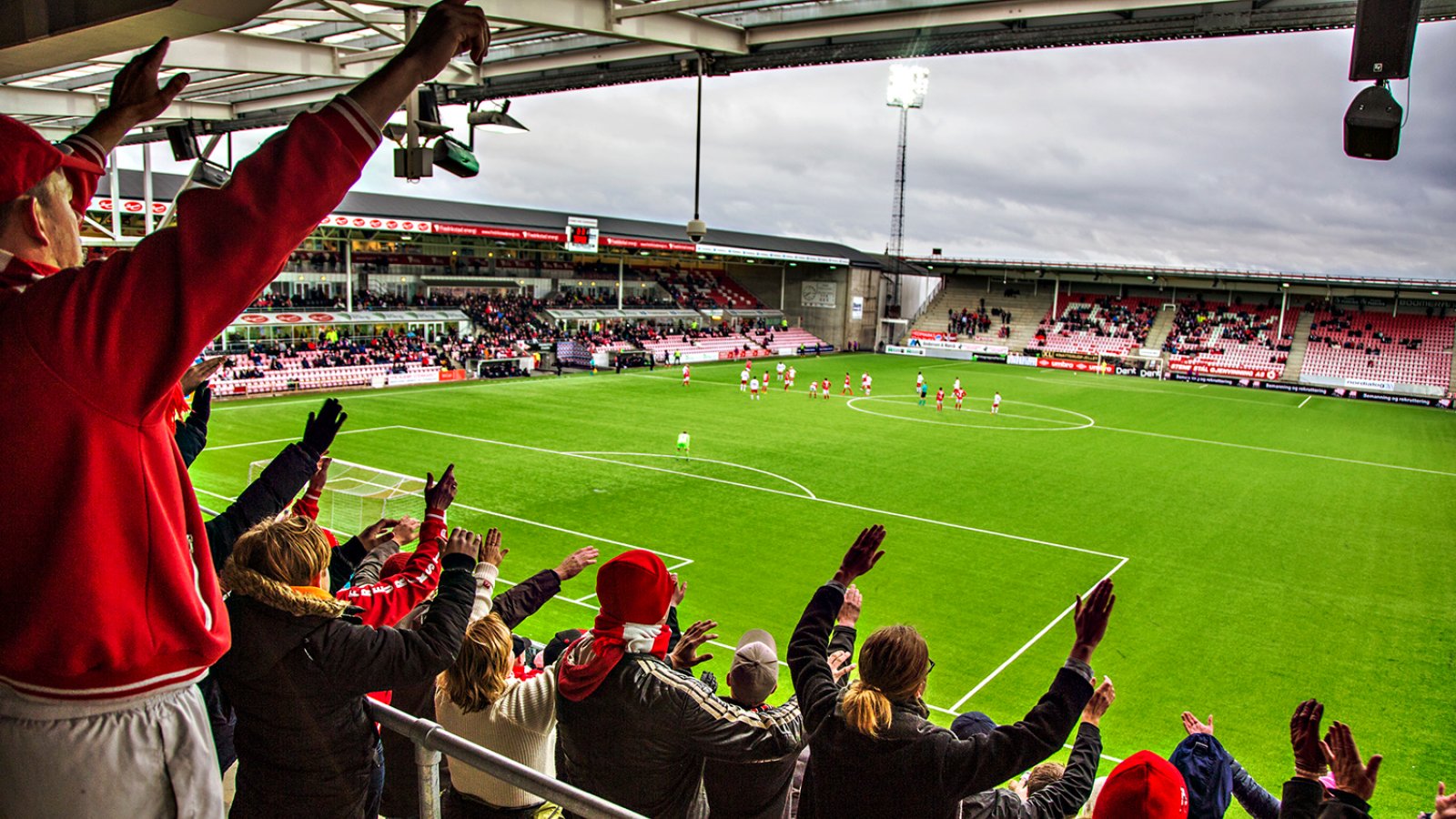 FFK - Kongsvinger 1-1 2016 Tilskuere på tribune