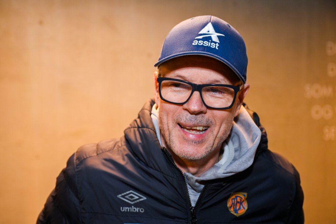 Kjetil Rekdal var fornøyd etter Cup-avansementet mot Viking. (Foto: Carina Johansen / NTB)