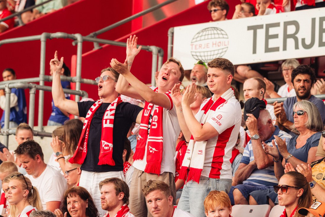 Det ligger til rette for en fin dag på Stadion. (Foto: Qwerty AS)