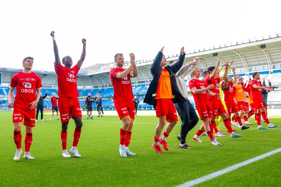 Det ble tre poeng sist vi vat i Molde. (Foto: Svein Ove Ekornesvåg / NTB)