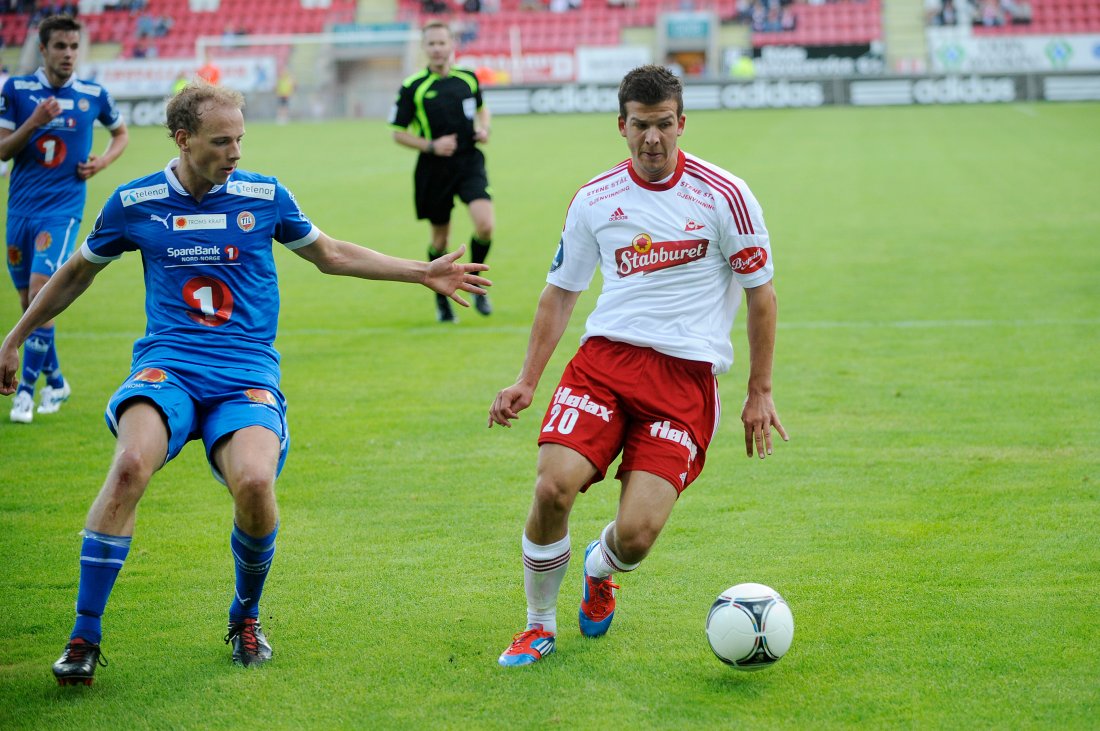 Zlatko Tripic (t.h.) i tiden som FFK-spiller. (Foto: Jon Olav Nesvold / NTB)