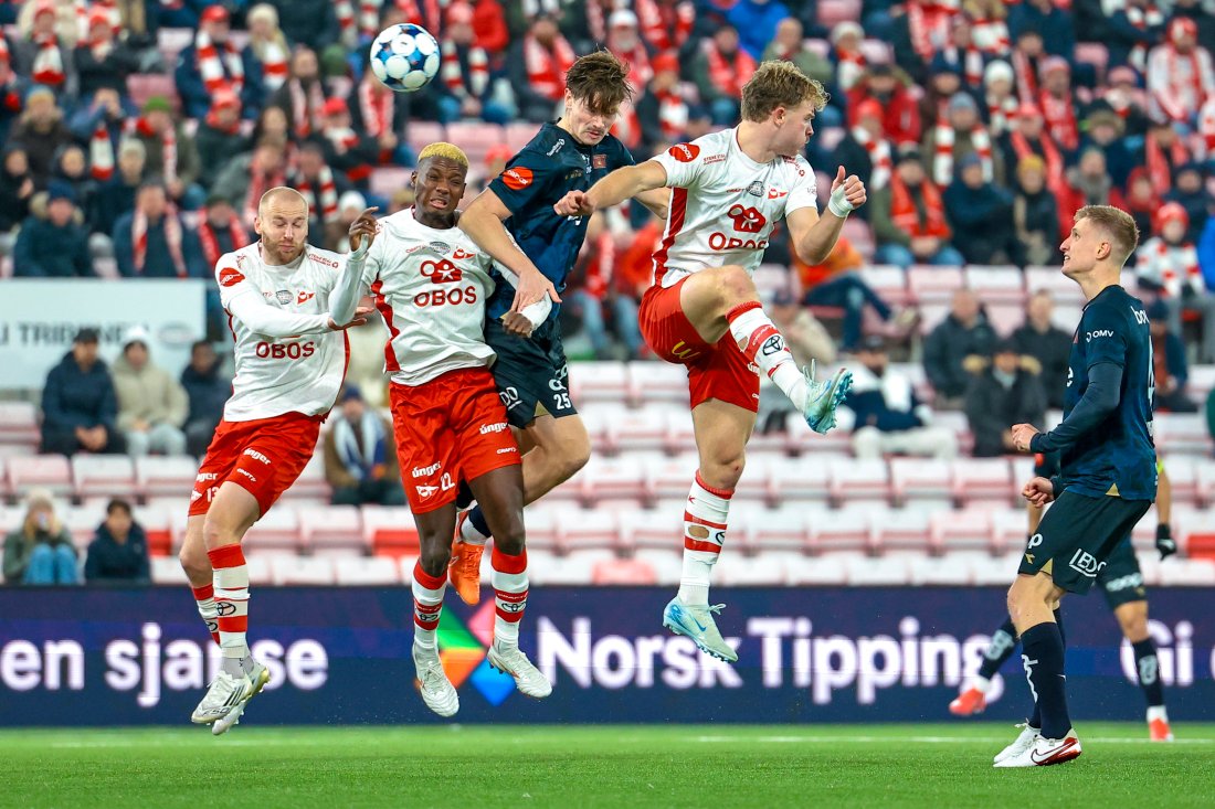 Her sprakk nullen for oss mot Viking. (Foto: Thomas Andersen / NTB)