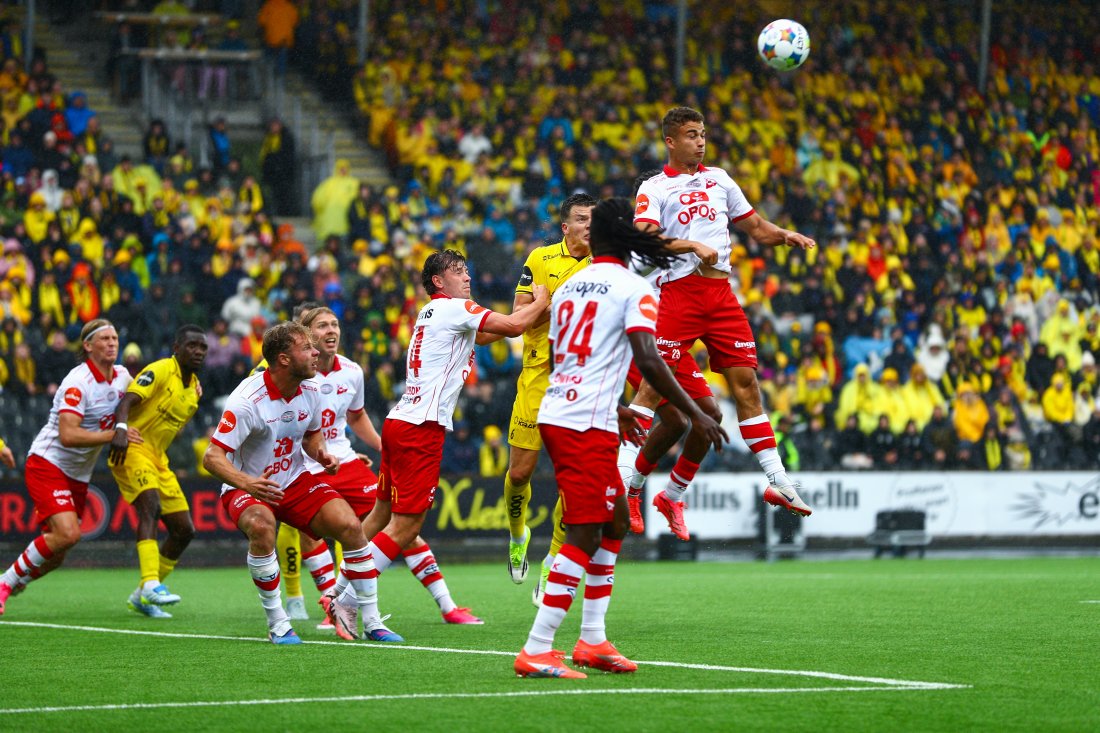 Henrik Skogvold var nærmest scoring for vår del. (Foto: Mats Torbergsen / NTB)