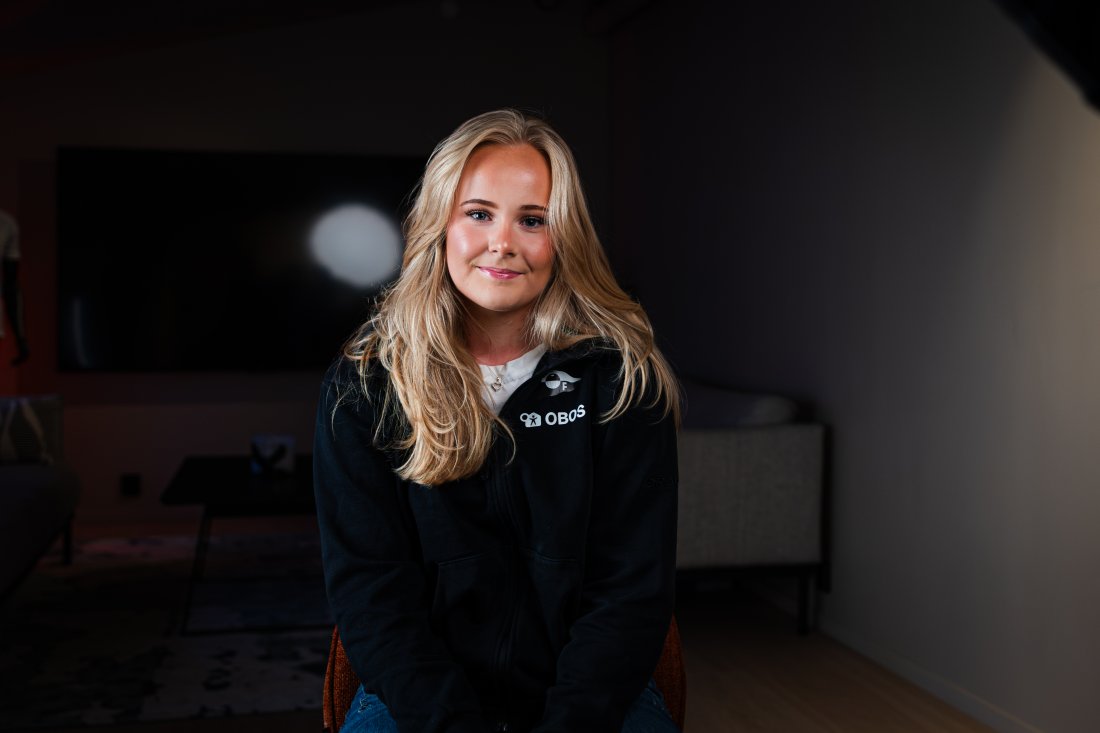 Kaptein Kristine Magnussen håper å se mange på tribunen i kveld. (Foto: Qwerty AS)
