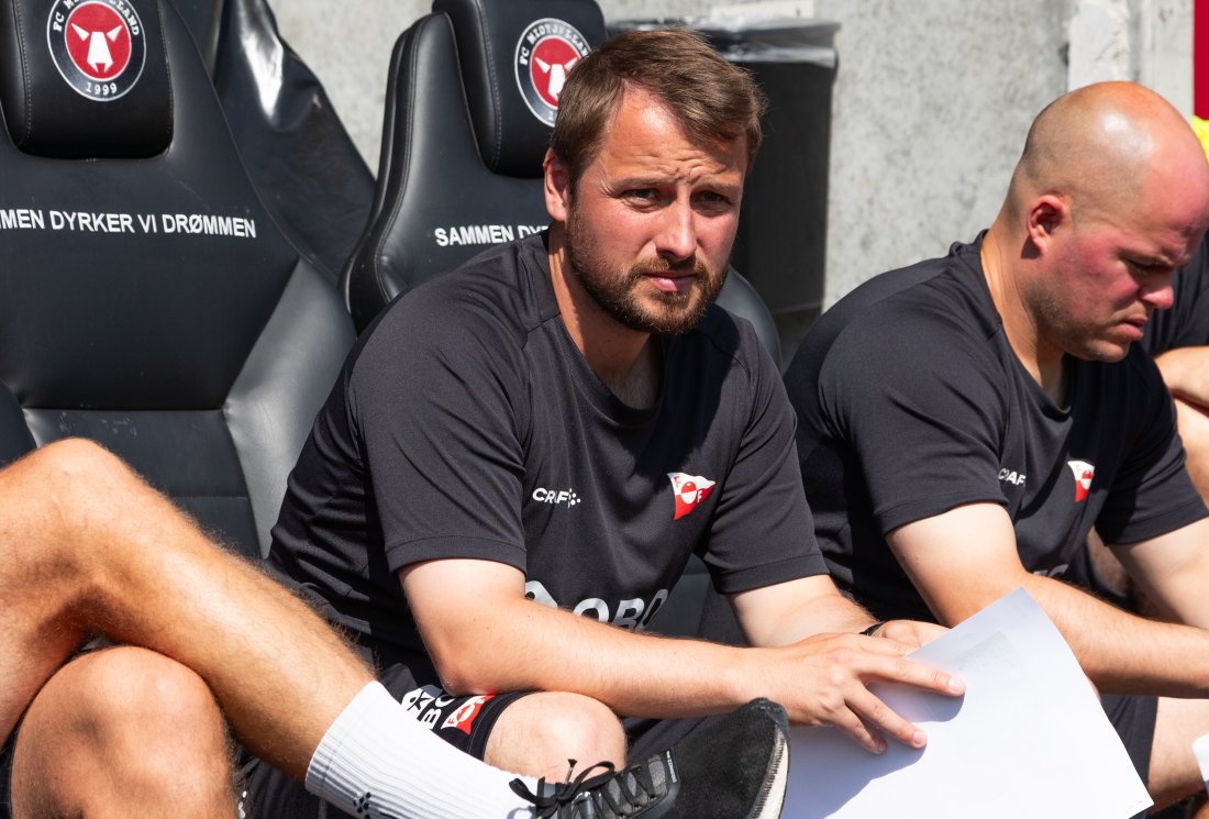 Mini før den siste treningen før bortekampen mot FC Midtjylland i UEL Q3.