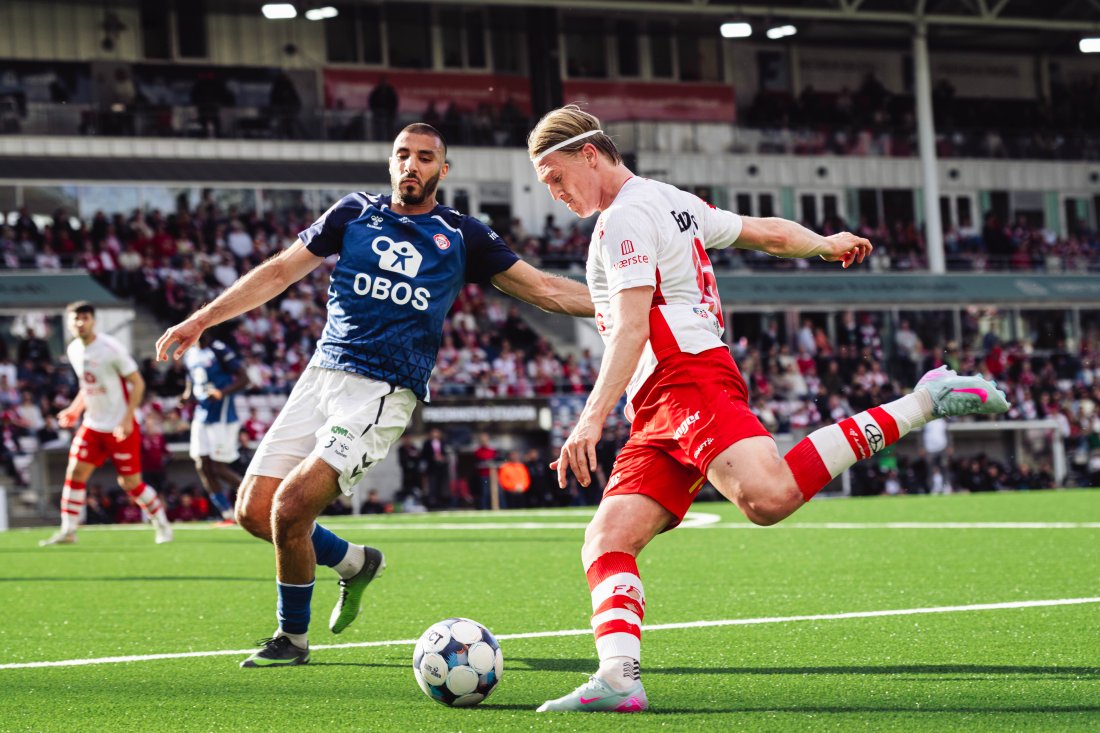 Vi møter KFUM i morgen. (Foto: Qwerty AS)