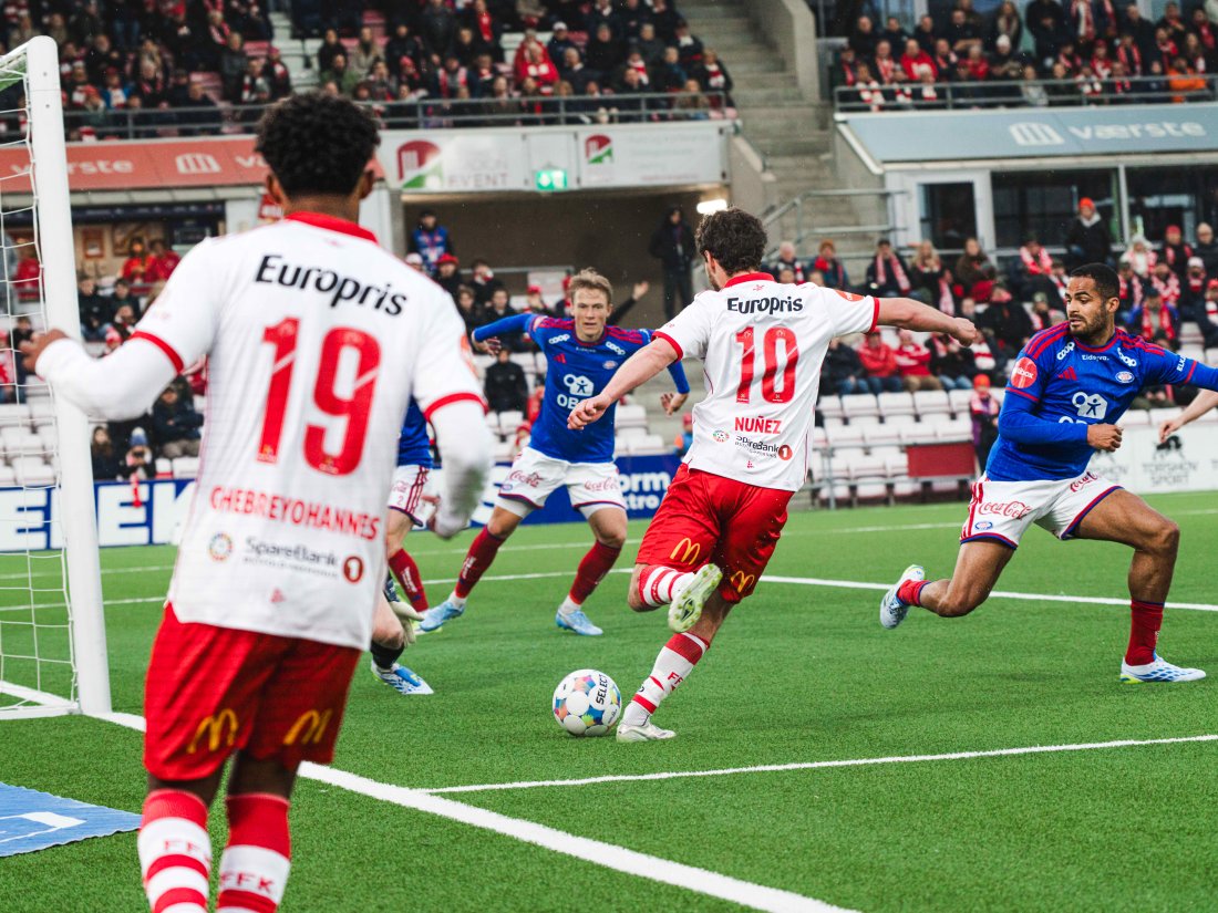 Nuñez leverte målgivende som innbytter mot Vålerenga. I dag starter han. (Foto: Qwerty AS)