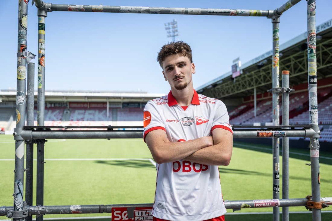 Jakub "Kuba" Jezierski kan få sin FFK-debut i kveld. Polakken starter på benken. (Foto: Bendik Olrud)
