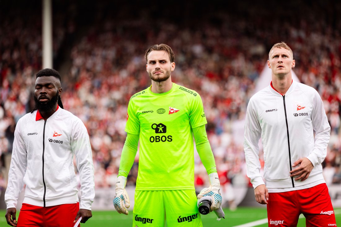 Børsheim før hjemmekampen mot Crystal Palace. (Foto: Qwerty AS)