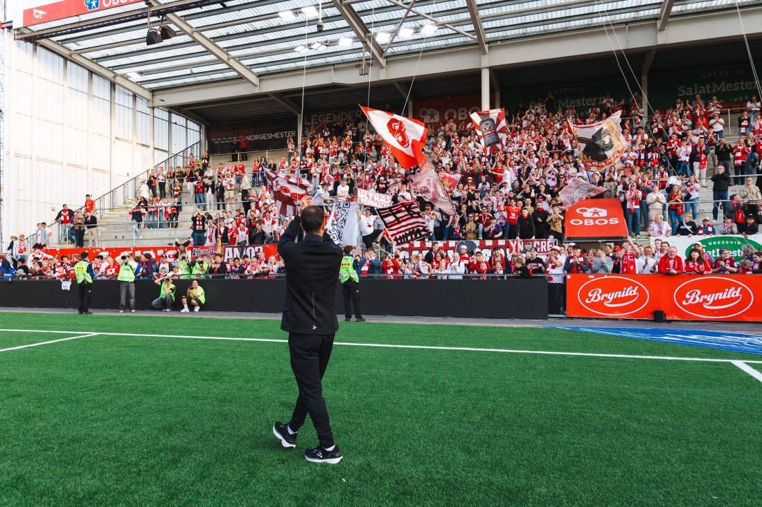 Det er tre uker siden sist vi spilte på Stadion. (Foto: Qwerty AS)