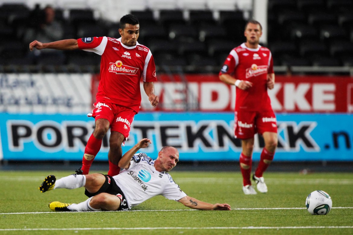 Etzaz Hussain fra tiden i FFK. (Foto: NTB)