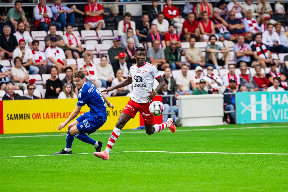 Det endte 0-0 da vi møtte Molde på Fredrikstad Stadion i juli. (Foto: Qwerty AS)