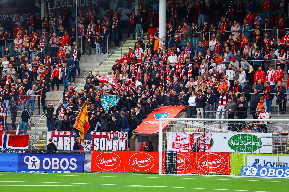 Neste mulighet til å se FFK på Stadion er søndag 2. november. (Foto: NTB)