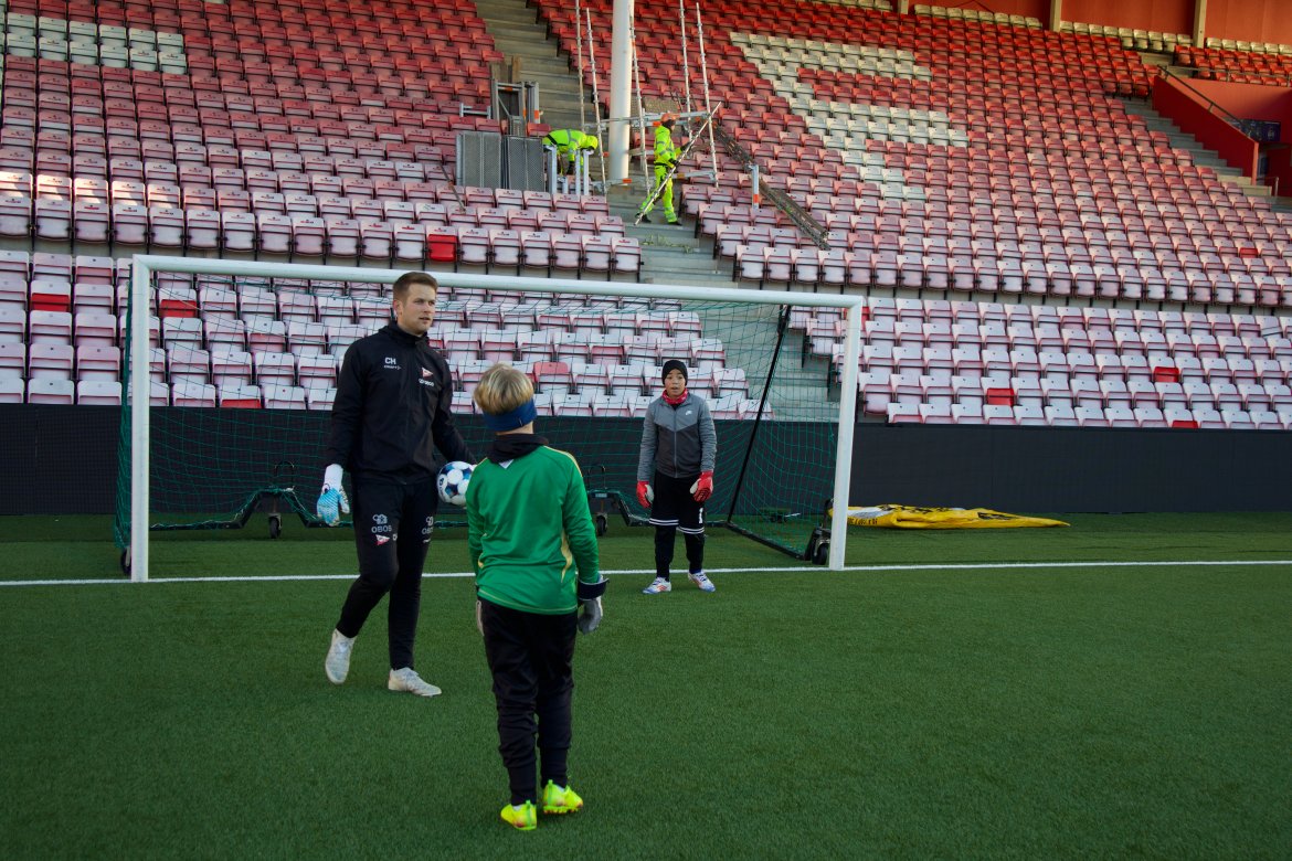 Christian Hafstad, keepertrener