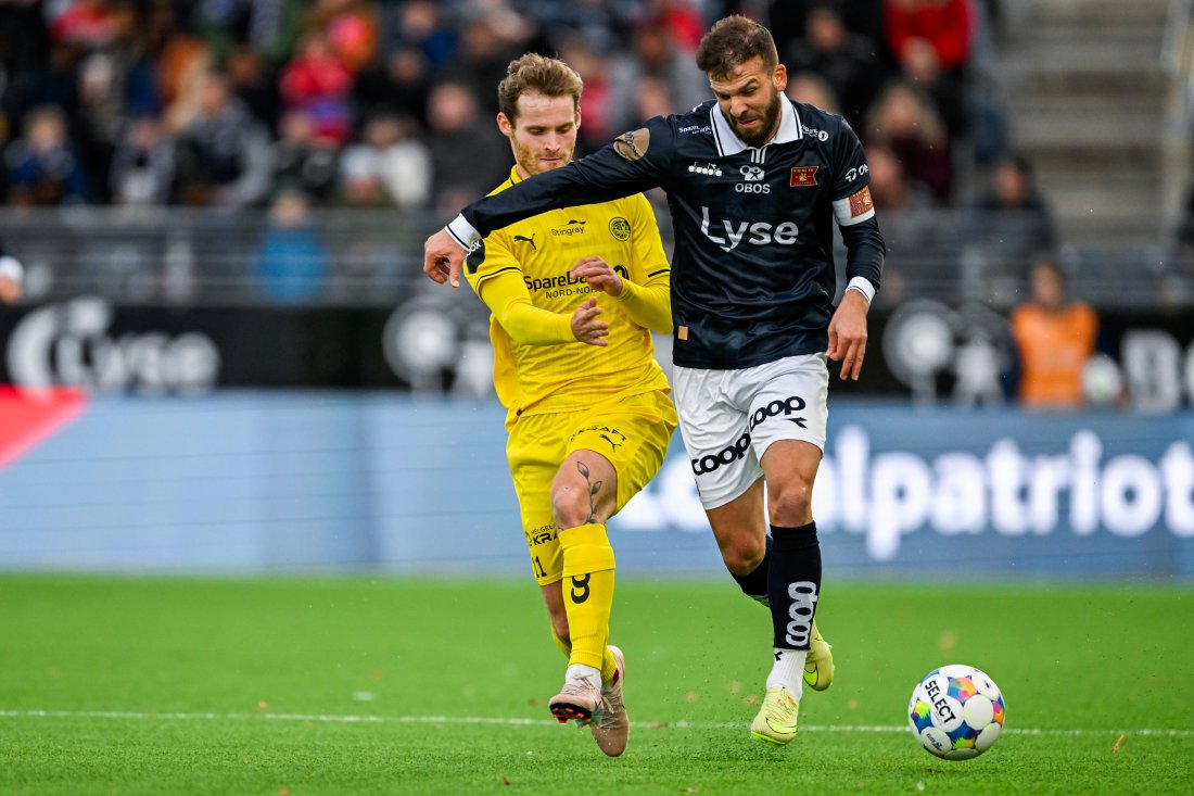 Vikings har vunnet fire kamper på rad. En av seierne kom mot Bodø/Glimt, som de slo hele 5-0. (Foto: Carina Johansen / NTB)