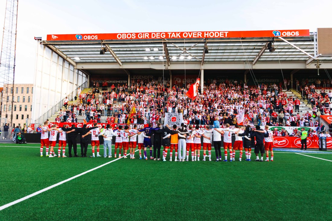 Vi håper på scener som dette søndag kveld. (Foto: Jonas Fjeld / Qwerty AS)