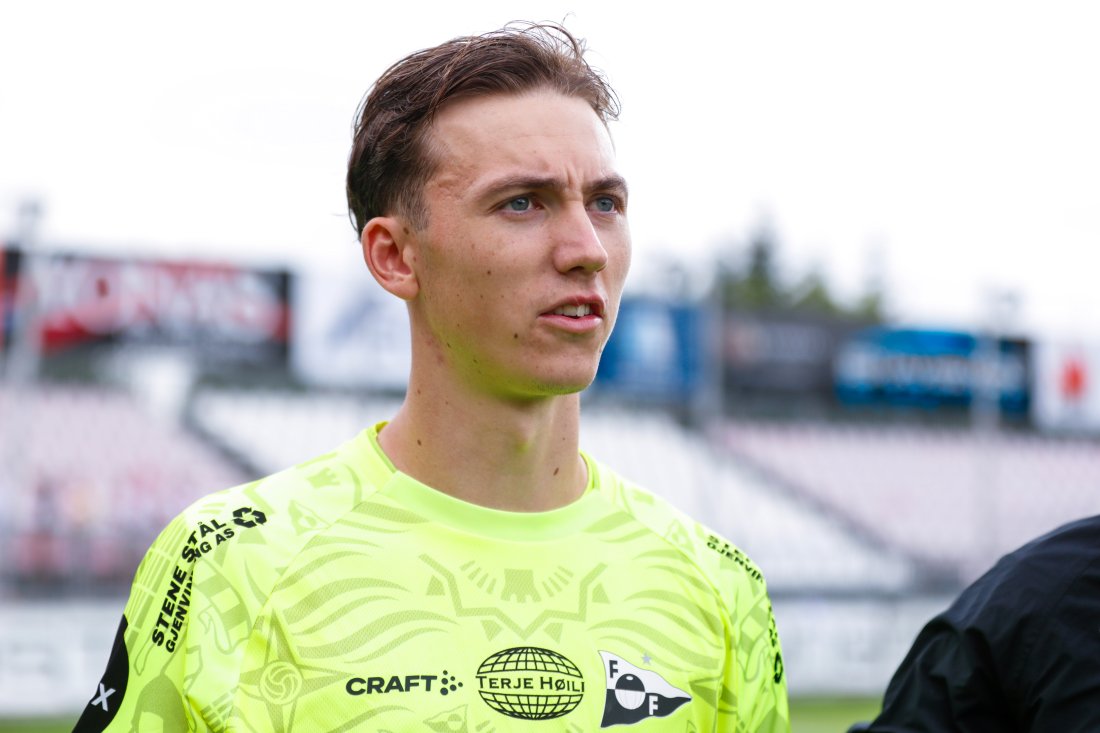 Valdemar Birksø fikk bare en kamp for FFK, men rakk og la seg imponere av fotballbyen. (Foto: Rune Stoltz Bertinussen / NTB)