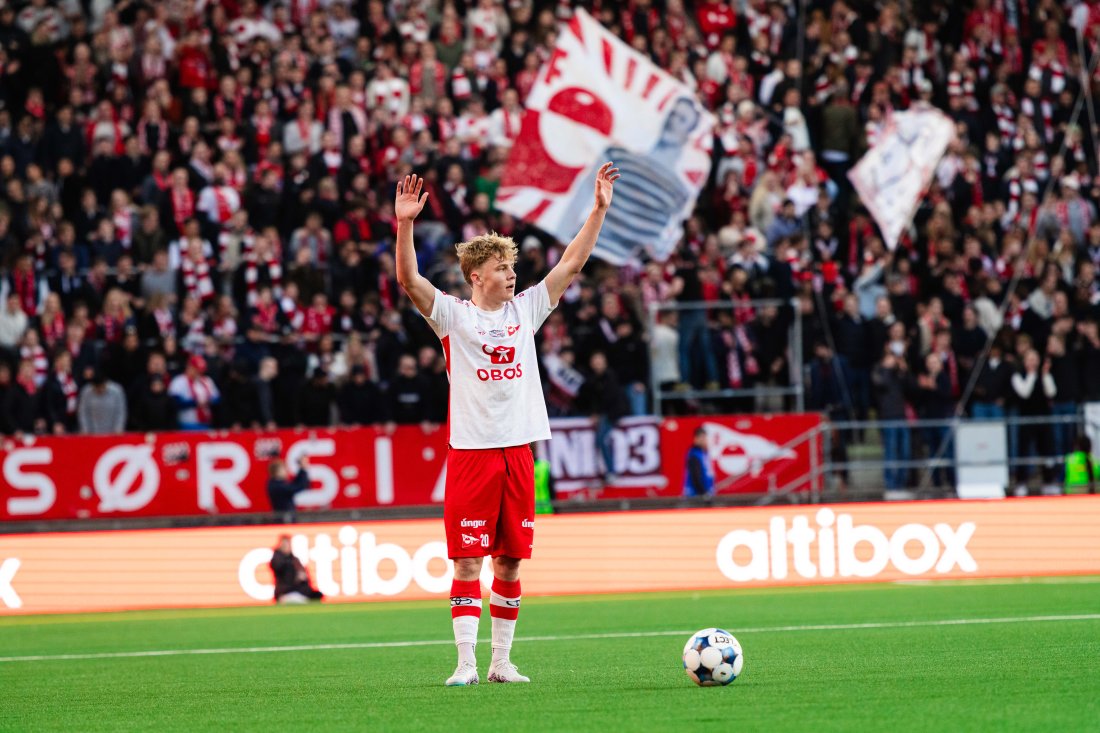 Oskar Øhlenschlæger er med i troppen til Danmark U20. (Foto: Qwerty AS)