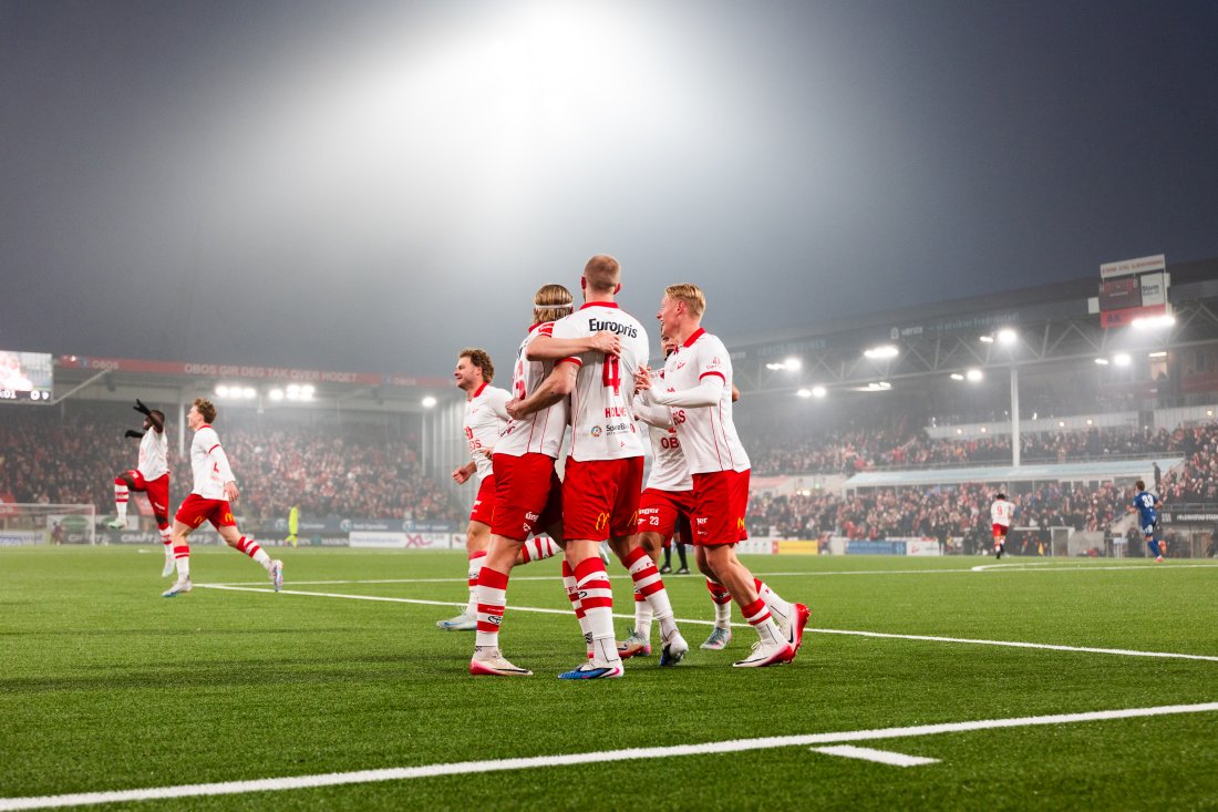 Fredrik Holmé fikk en drømmestart på FFK-karrieren! (Foto: Qwerty AS)