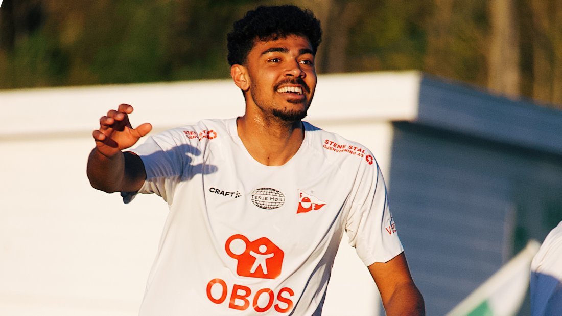 Nikolai Botchway ble matchvinner. (Foto: 42. yard)