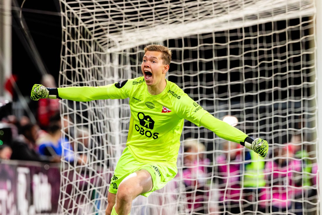 Jonathan Fischer etter å ha sikret Cupfinalebilletten.