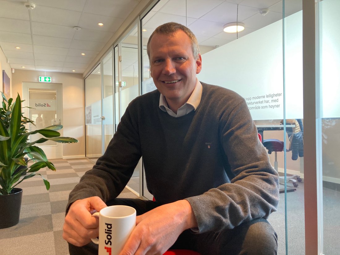 Konsernsjef i Solid, Terje Lyngaas.